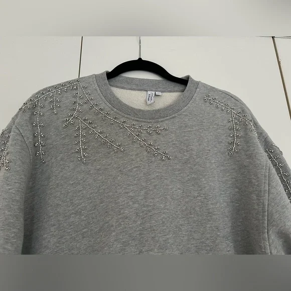 & Other Stories Embellished Crewneck - Picture 2 of 5